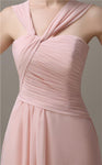 Simple A-line Knee-length Chiffon Bridesmaid Dresses