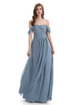 Charming Off-The-Shoulder Sweethert Floor Lenght Bridesmaid Dresses