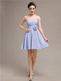 Sweetheart A-Line Short Chiffon Bridesmaid Dresses