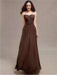 Sweetheart Long A-Line Bridesmaid Dresses