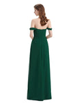 Elegant Sweetheart Off Shoulder Floor-Length Bridesmaid Dresses