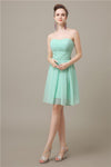 Popular  Chiffon Sweetheart Knee-Length Bridesmaid Dresses