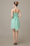 Popular  Chiffon Sweetheart Knee-Length Bridesmaid Dresses