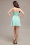 Simple Sweetheart A-Line Short Chiffon Bridesmaid Dresses