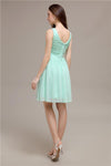 V-Neck Short A-Line Bridesmaid Dresses