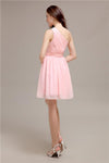 One Shoulder Short A-Line Bridesmaid Dresses