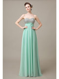 Popular Sweetheart Sequins A-line Floor-Length Bridesmaid Dresses