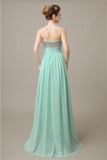 Popular Sweetheart Sequins A-line Floor-Length Bridesmaid Dresses