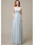 Charming A-line Sweetheart Sleeveless Floor-Length Bridesmaid Dresses