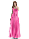 Elegant A-line Sleeveless Chiffon Bridesmaid Dresses