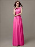 Unique Sweetheart Sleeveless A-line Floor-Length Bridesmaid Dresses