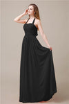 Elegant Hatler A-line Chiffon Floor-Length Bridesmaid Dresses