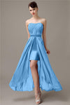 Charming A-line Chiffon Sweetheart Sexy Slit Bridesmaid Dresses