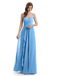 Charming Halter V-neck Floor Lenght Bridesmaid Dresses