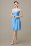 Simple Sweetheart A-line Knee-Length Bridesmaid Dresses