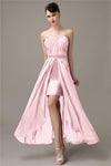 Charming A-line Chiffon Sweetheart Sexy Slit Bridesmaid Dresses