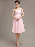 Sweetheart Knee-Length A-Line Bridesmaid Dresses