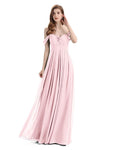 Elegant Sweetheart Off Shoulder Floor-Length Bridesmaid Dresses