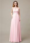 Charming A-line Sweetheart Sleeveless Floor-Length Bridesmaid Dresses