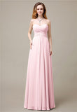 Charming A-line Sweetheart Sleeveless Floor-Length Bridesmaid Dresses