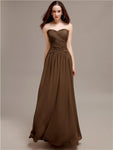 Sweetheart Long A-Line Bridesmaid Dresses