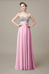 Popular Sweetheart Sequins A-line Floor-Length Bridesmaid Dresses