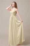 Elegant Hatler A-line Chiffon Floor-Length Bridesmaid Dresses