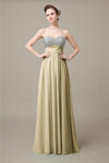 Popular Sweetheart Sequins A-line Floor-Length Bridesmaid Dresses