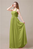 Elegant Hatler A-line Chiffon Floor-Length Bridesmaid Dresses