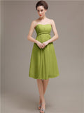 Sweetheart Knee-Length A-Line Bridesmaid Dresses