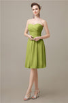 Simple Sweetheart A-line Knee-Length Bridesmaid Dresses