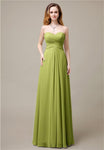 Charming A-line Sweetheart Sleeveless Floor-Length Bridesmaid Dresses