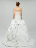 Custom Real Made Sweetheart Unique Design High Quality Wedding Dresses, Bridal Dress LMX1124