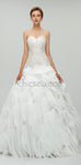 Custom Real Made Sweetheart Unique Design High Quality Wedding Dresses, Bridal Dress LMX1124