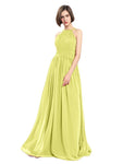 A-line Chiffon Sleeveless Elegant Bridesmaid Dresses