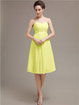 Sweetheart Knee-Length A-Line Bridesmaid Dresses