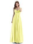 Elegant A-line Sleeveless Chiffon Bridesmaid Dresses