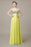 Popular Sweetheart Sequins A-line Floor-Length Bridesmaid Dresses