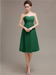 Sweetheart Knee-Length A-Line Bridesmaid Dresses