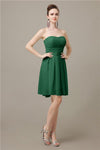 Popular  Chiffon Sweetheart Knee-Length Bridesmaid Dresses