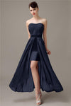 Charming A-line Chiffon Sweetheart Sexy Slit Bridesmaid Dresses