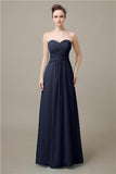 Pretty Sweetheart A-line Floor-Length Bridesmaid Dresses