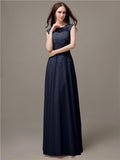 Unique Sweetheart Sleeveless A-line Floor-Length Bridesmaid Dresses