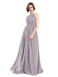 A-line Chiffon Sleeveless Elegant Bridesmaid Dresses