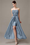 Charming A-line Chiffon Sweetheart Sexy Slit Bridesmaid Dresses