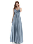 Elegant A-line Sleeveless Chiffon Bridesmaid Dresses