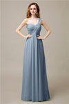 Pretty A-line Chiffon One-Shoulder Floor-Length Bridesmaid Dresses