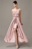 Charming A-line Chiffon Sweetheart Sexy Slit Bridesmaid Dresses