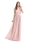 Charming One-shoulder A-line Chiffion Floor-Length Bridesmaid Dresses