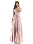 Elegant A-line Sleeveless Chiffon Bridesmaid Dresses